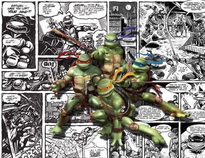 Cowabunga Caffeine: Teenage Mutant Ninja Turtles Comic Tumbler