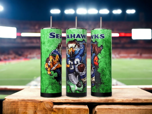 Seattle Seahawks Tumbler: Soar with the 12th Man