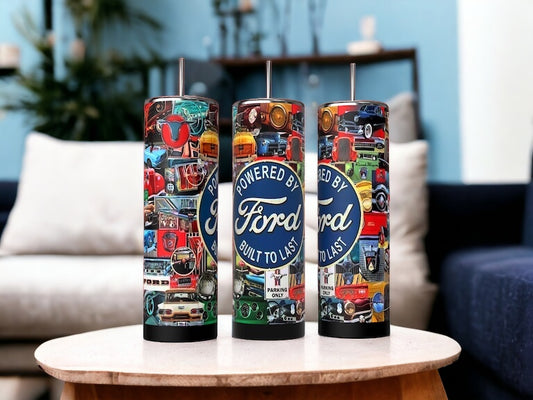Drive Your Day: Ford-Themed Travel Tumblers