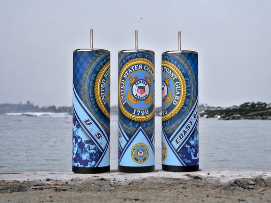Salute the Seas: US Coast Guard Commemorative Tumblers