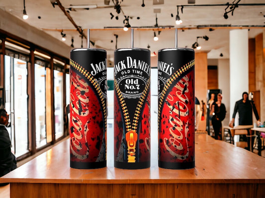 Whiskey Warmth: Jack Daniel’s Themed Insulated Tumblers