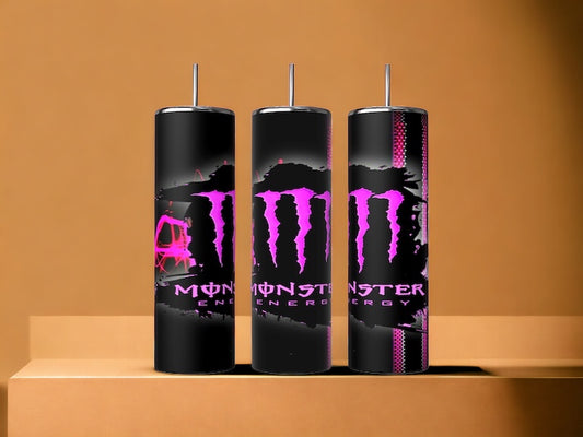 Neon Claw: Monster Energy Urban Tumblers